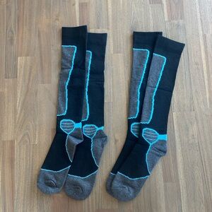 🎈Unbranded Women’s Ski Socks, Pack of 2 Pairs, Size XL, NIP